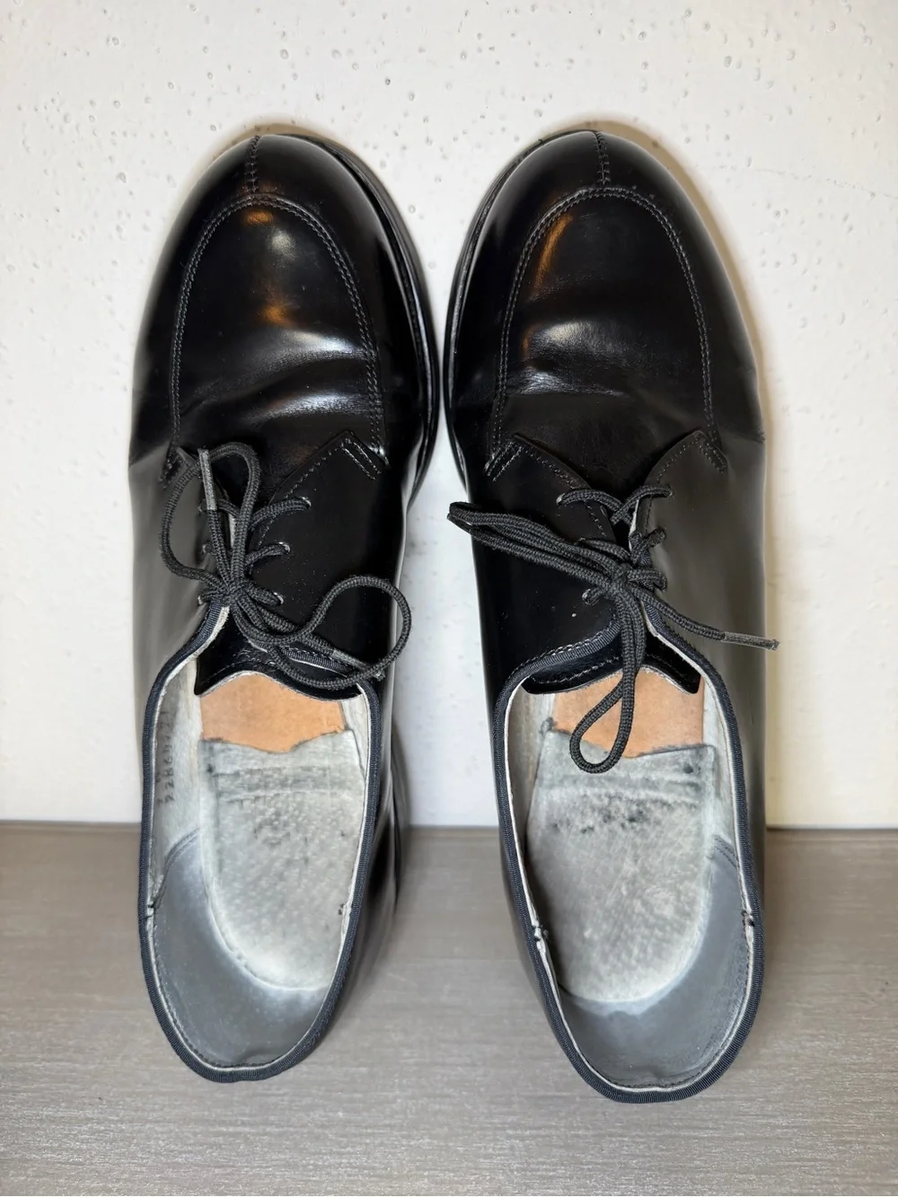 Wolverine World Wide Vintage 1995 Military Shoes Mens 9 B Black Made in USA